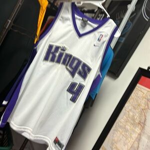 Vintage Nike Team Sacramento Kings Chris Webber NBA Jersey Men's 2XL Swingman +2